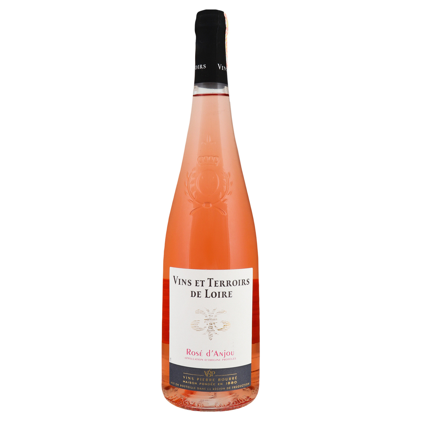 Вино Vins et Terroirs de Loire Rose d'Anjou розовое полусухое 11,5% 0,75л