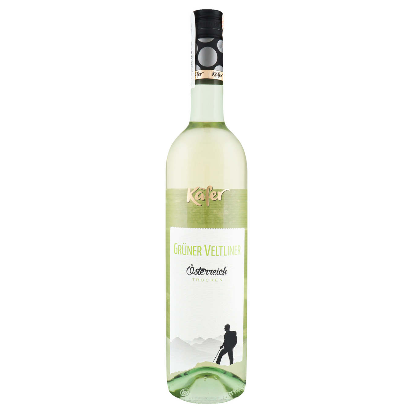Wine Kafer Gruner Veltiner white dry 11% 0,75l