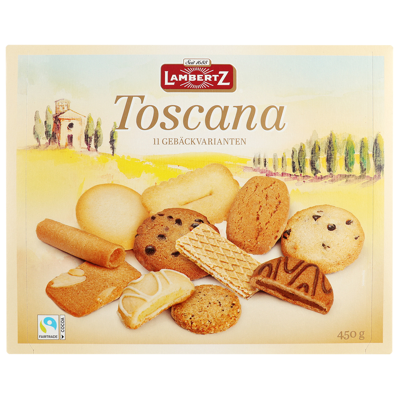 Cookies Lambertz Toscana 450g