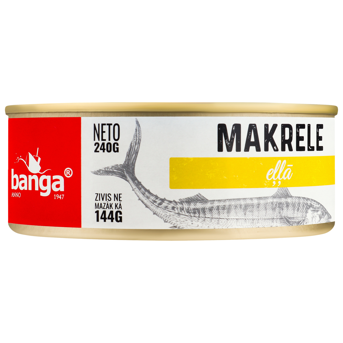 Mackerel Banga in Oil 240g