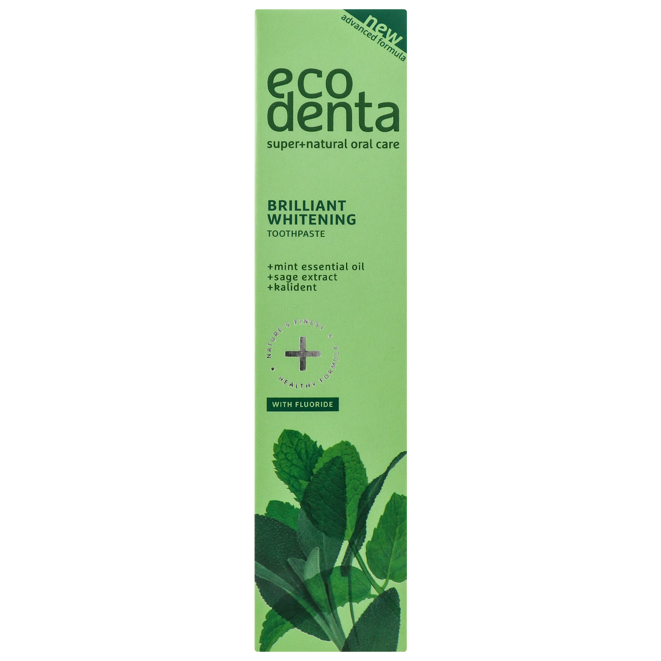 Ecodenta Kalident Bleaching Toothpaste with Mint Oil and Sage Extract 100ml