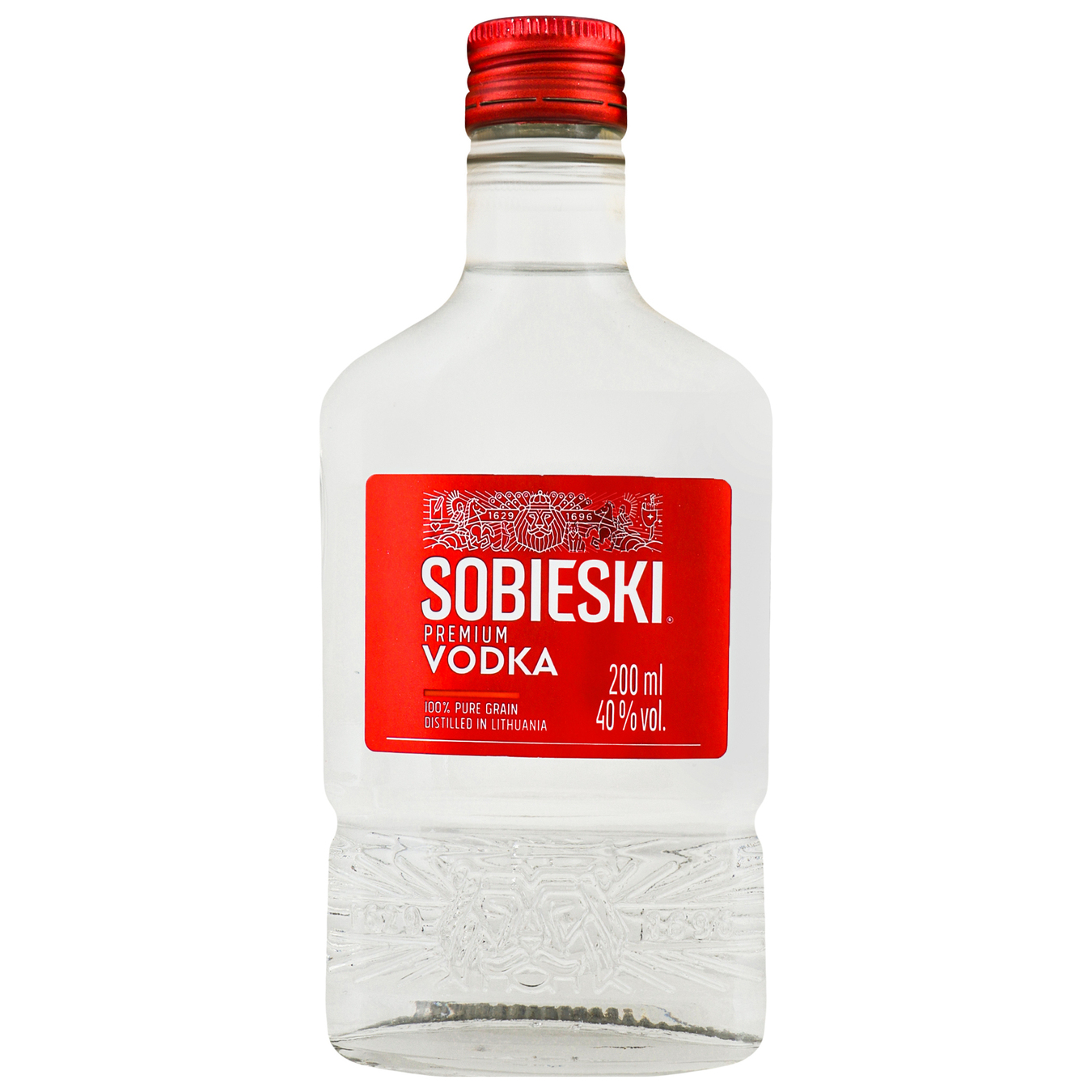 Горілка Sobieski Premium 40% 0,2л
