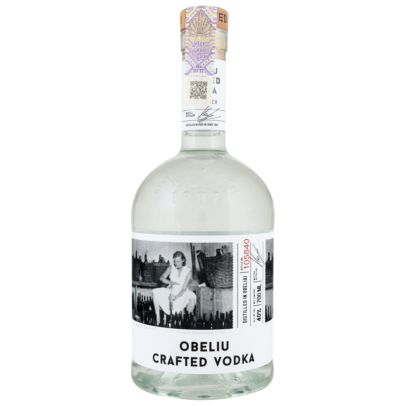 Vodka Obeliu Crafted 40% 0,7l