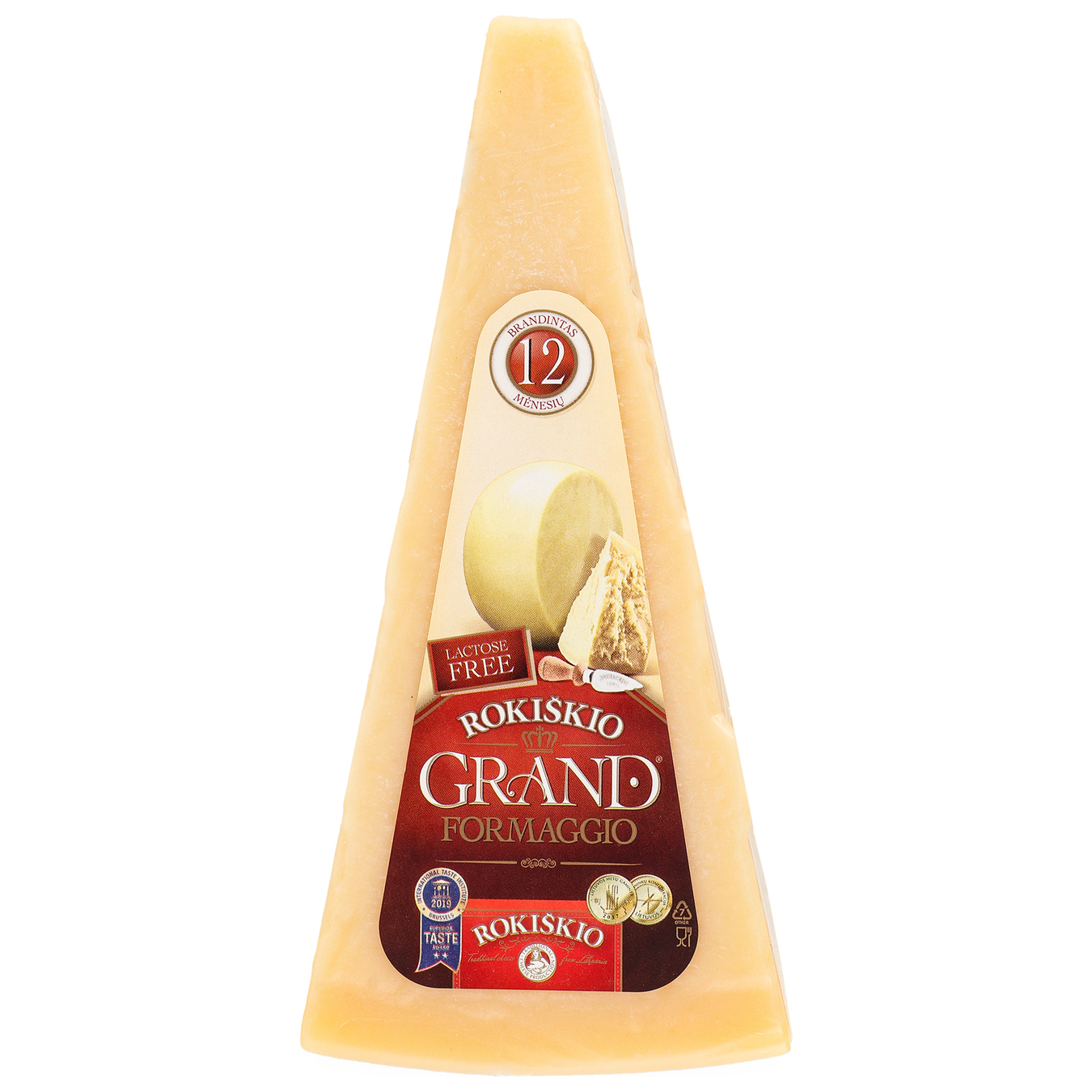 Grand Rokiskio hard cheese 37% 180g