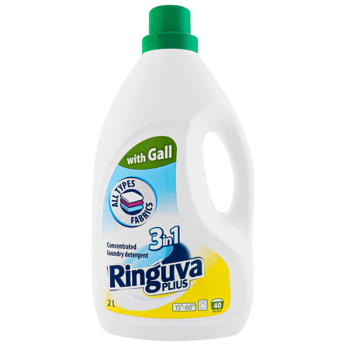 Засіб Ringuva Plus для прання універсальний 3в1 2л