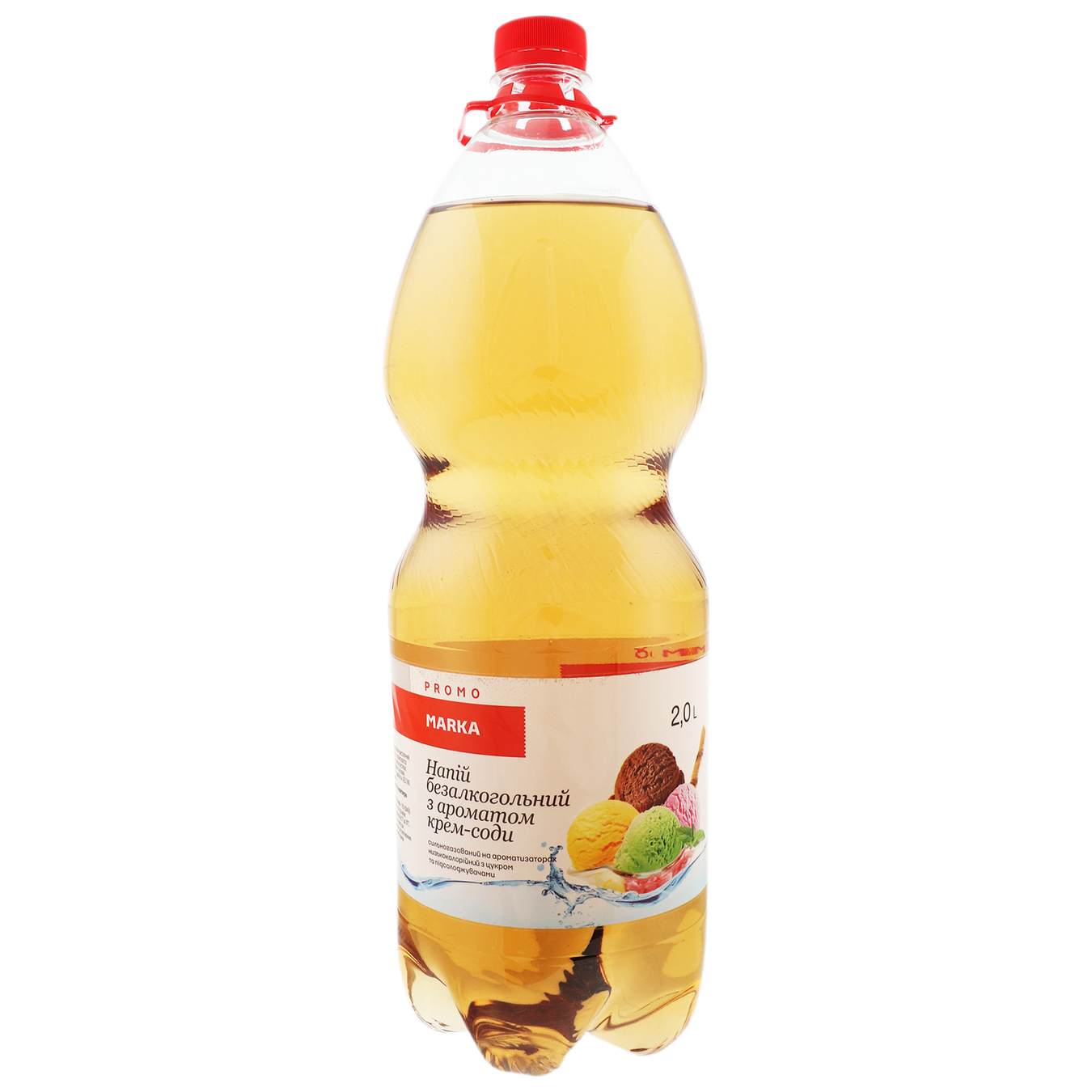 Carbonated Drink Marka Promo Cream Soda 2l