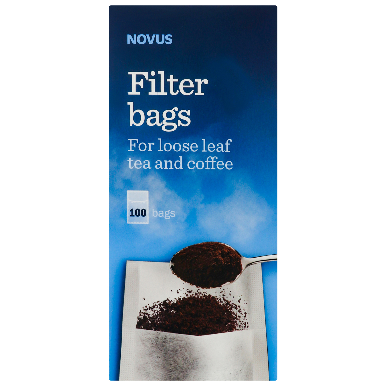 Фільтр-пакети для чаю Novus 100шт