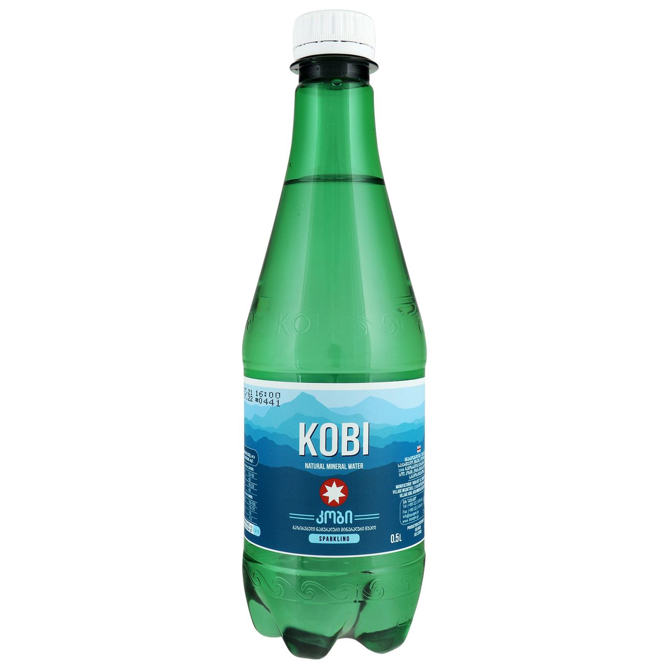 Water Mineral Kobi Carbonated 0,5l
