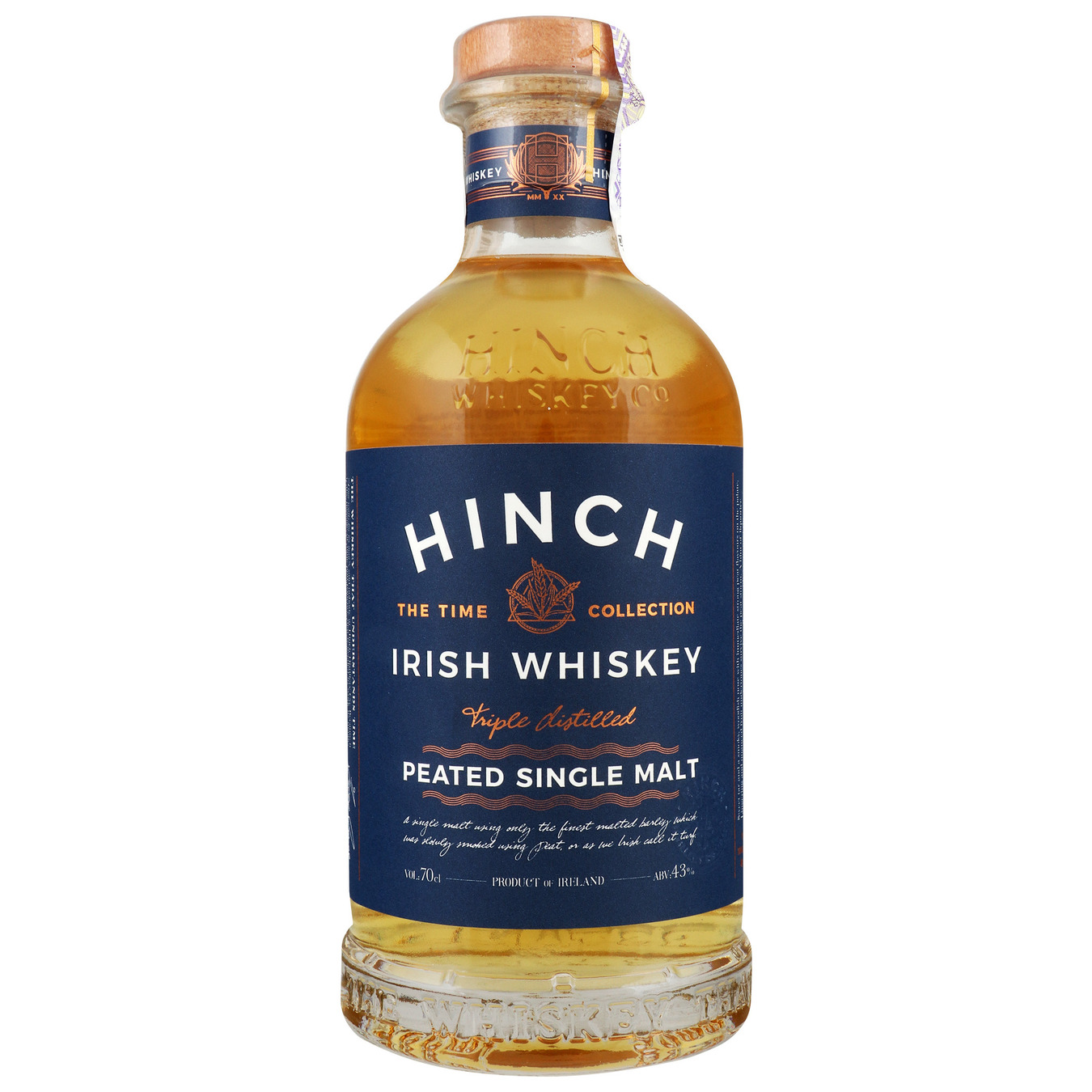 Whiskey Hinch Peated Single Malt 43% 0,7l
