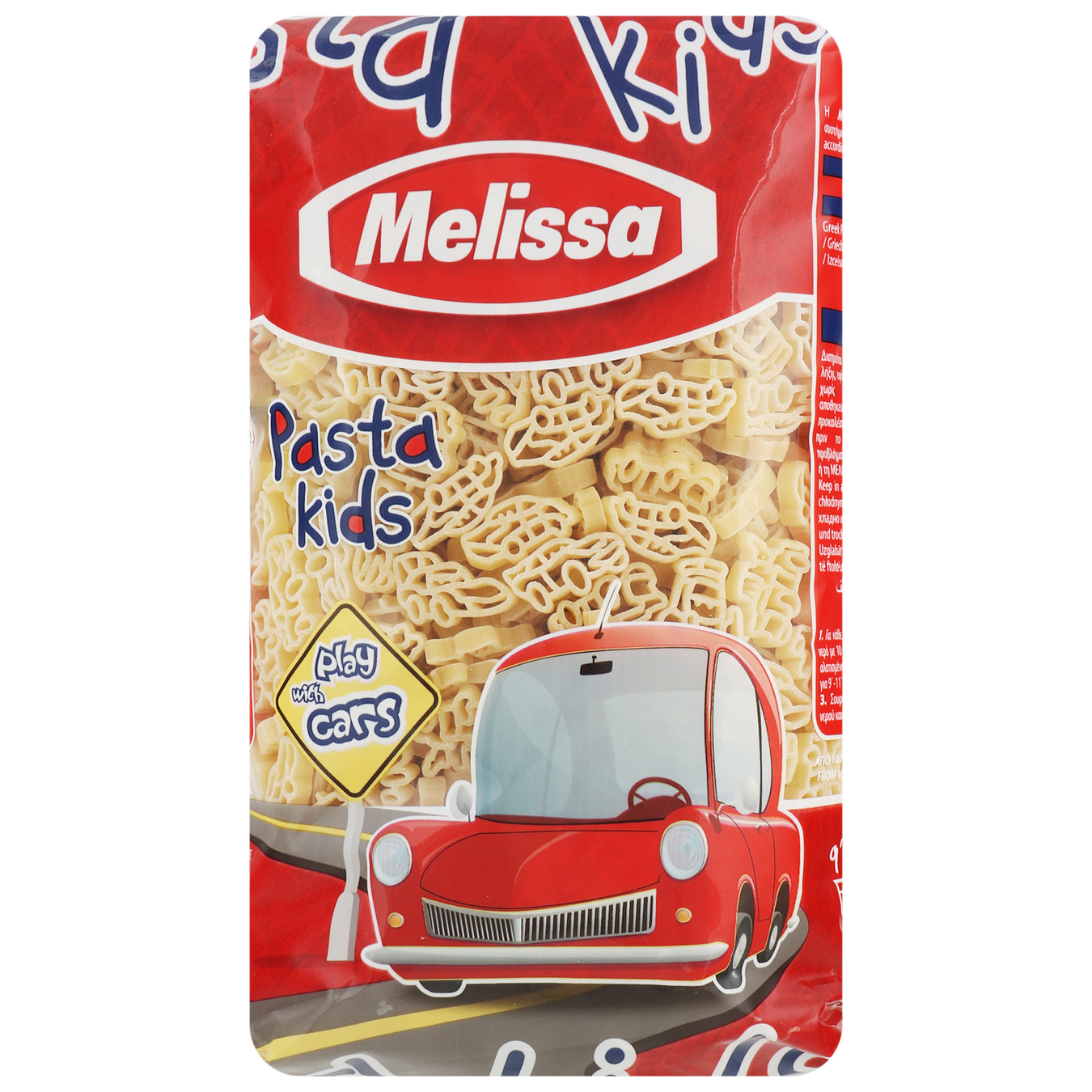 Melissa Cars Pasta 500g
