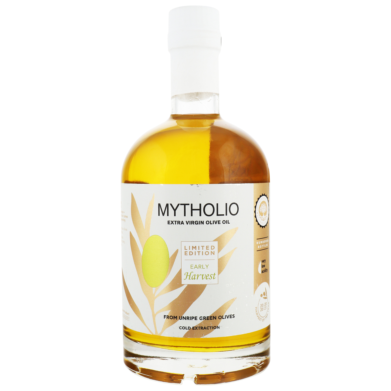 Олія оливкова Mytholio нерафінована першого холодного віджиму 500мл