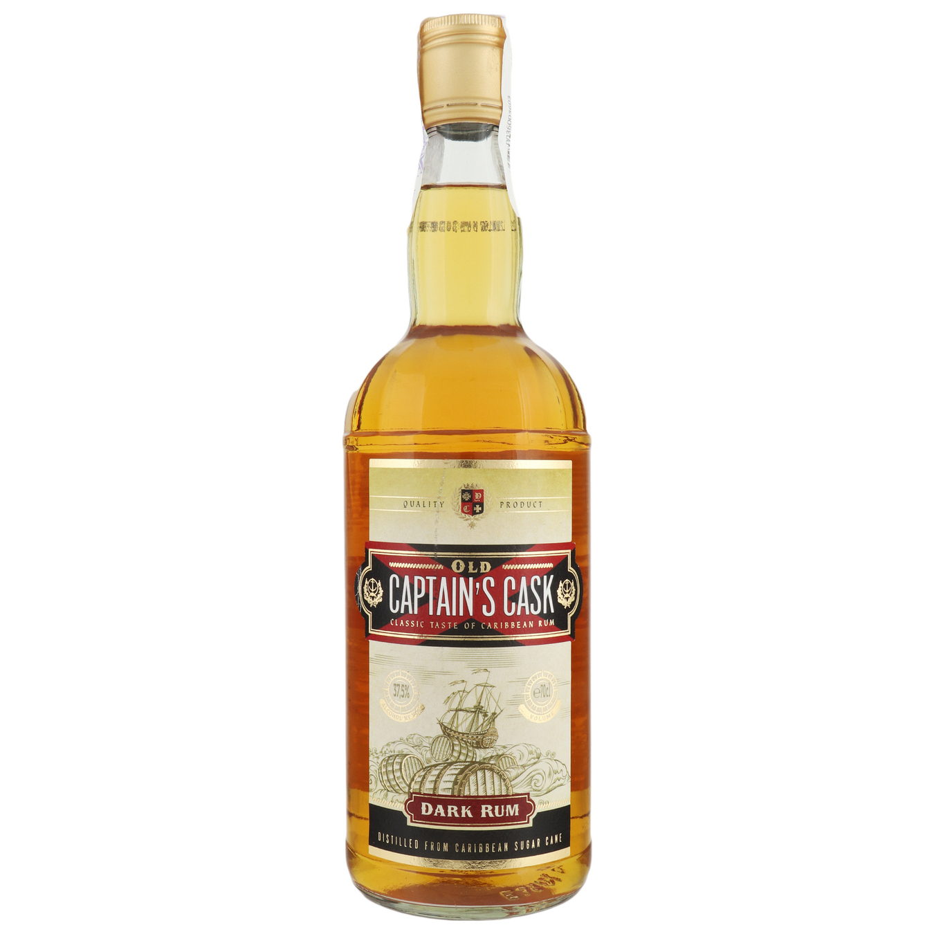 Rum Old Capitain's Cask Dark 37,5% 0,7l