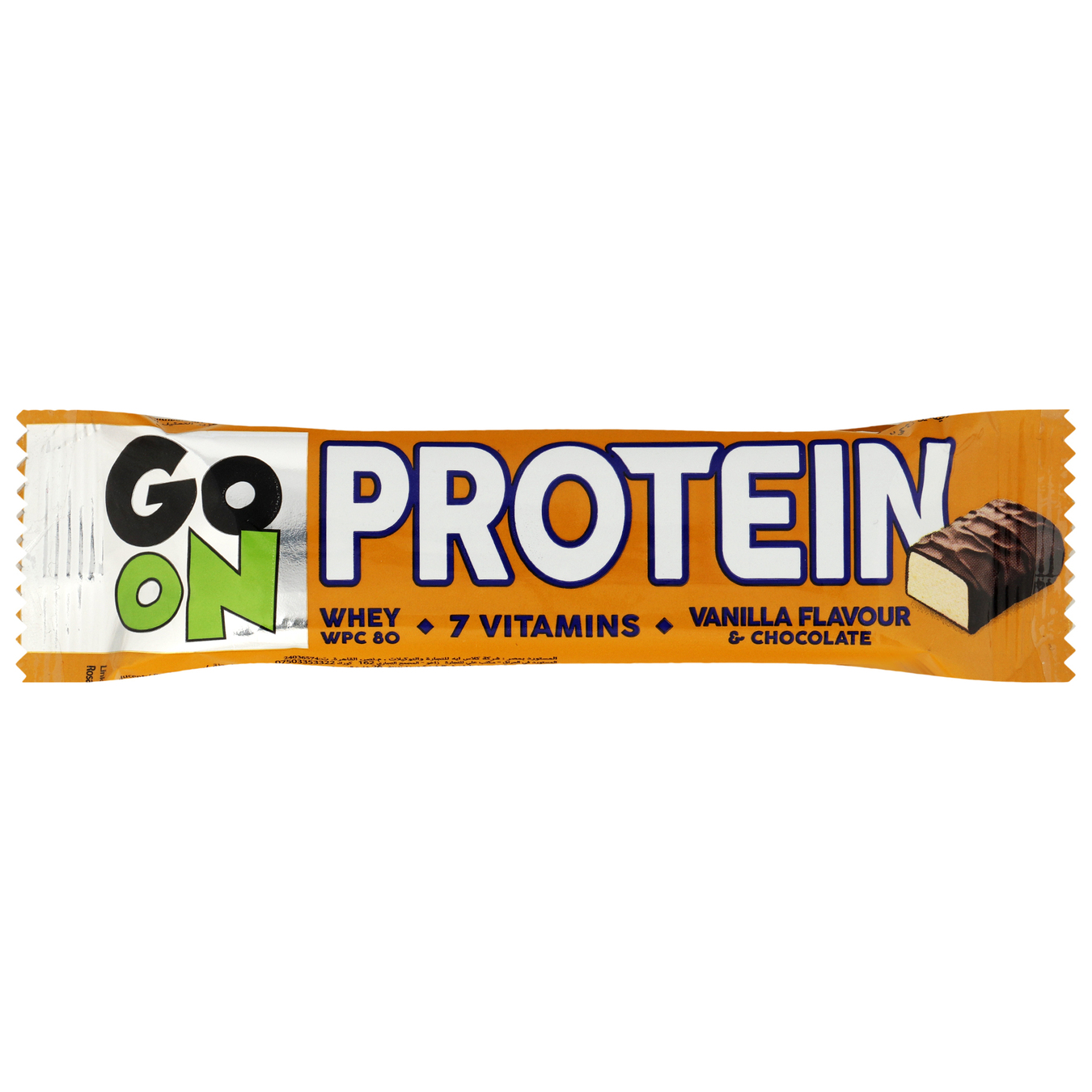 Go On With Vanilla Protein Bar 50g