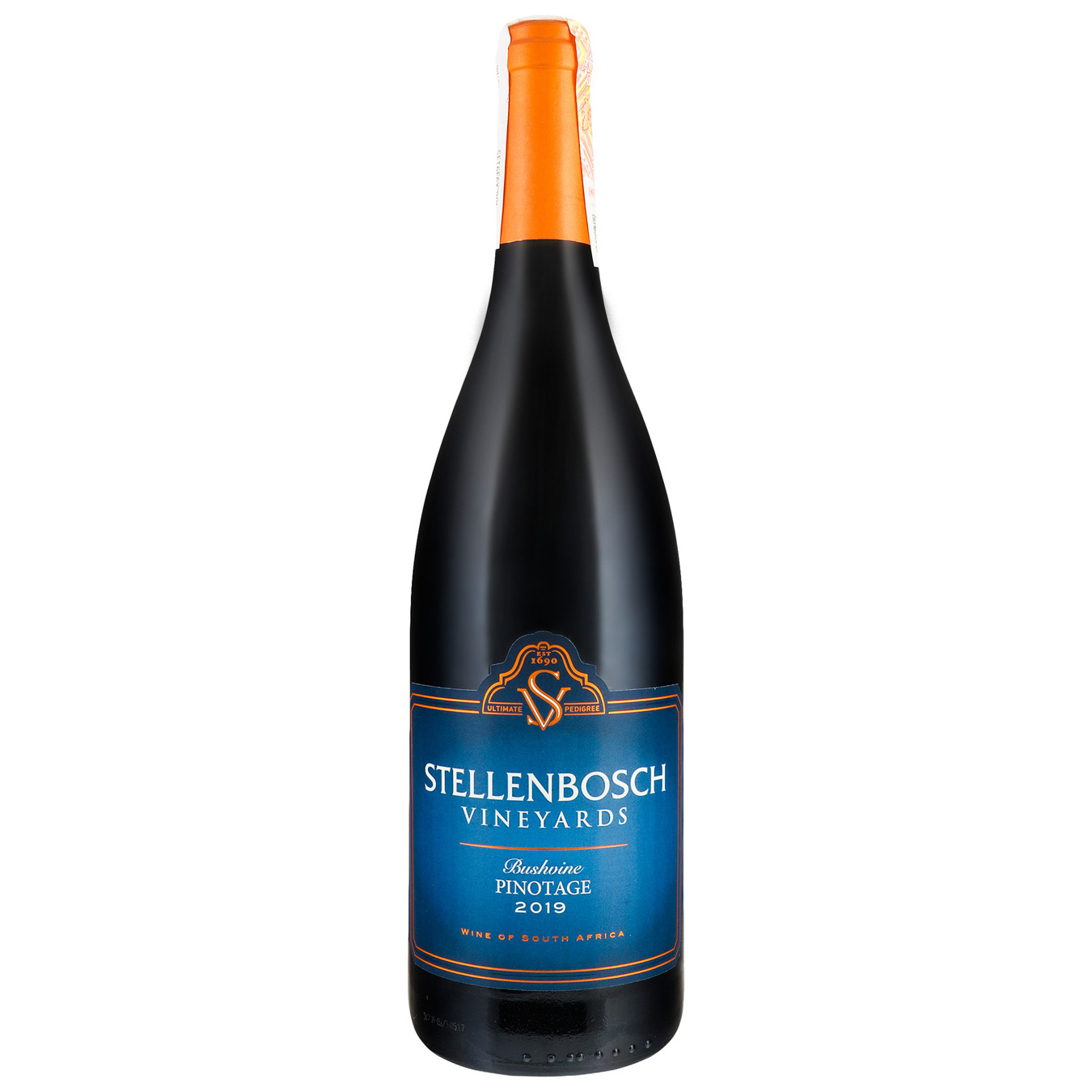 Вино Stellenbosch Vineyards Pinotage красное сухое 14% 0,75л
