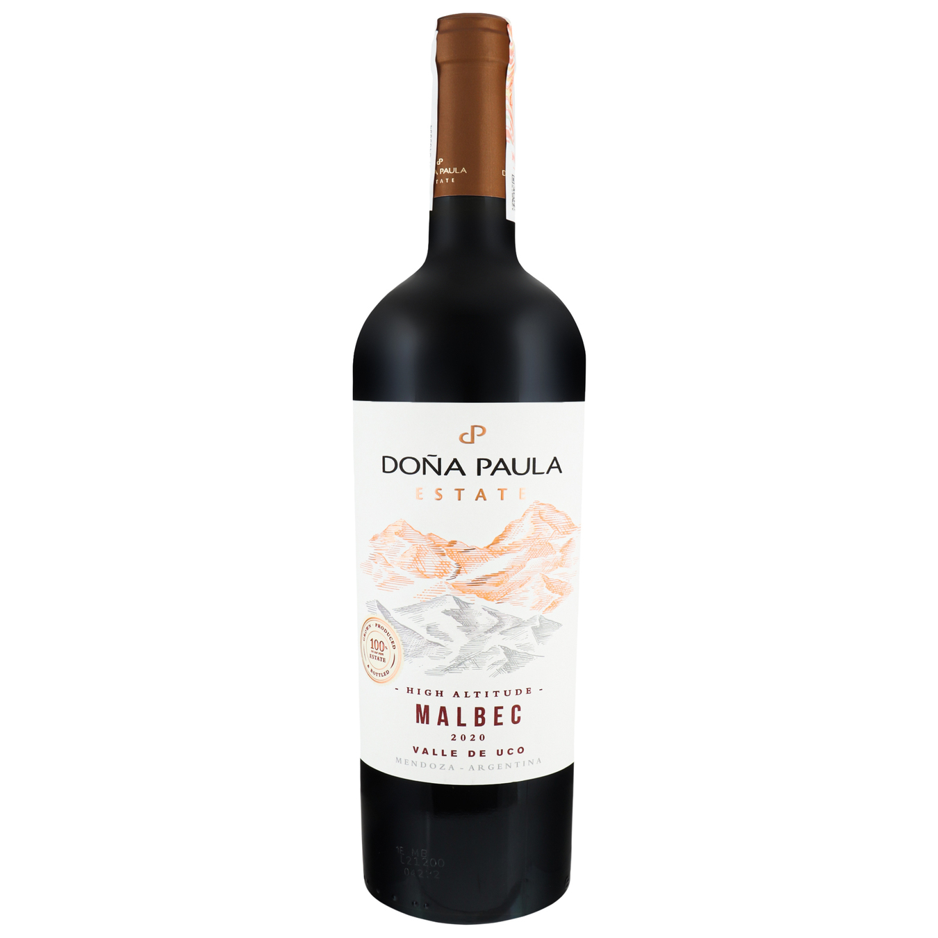 Вино Dona Paula Estate Malbec Valle de Uco-Mendoza червоне сухе 13,5% 0,75л