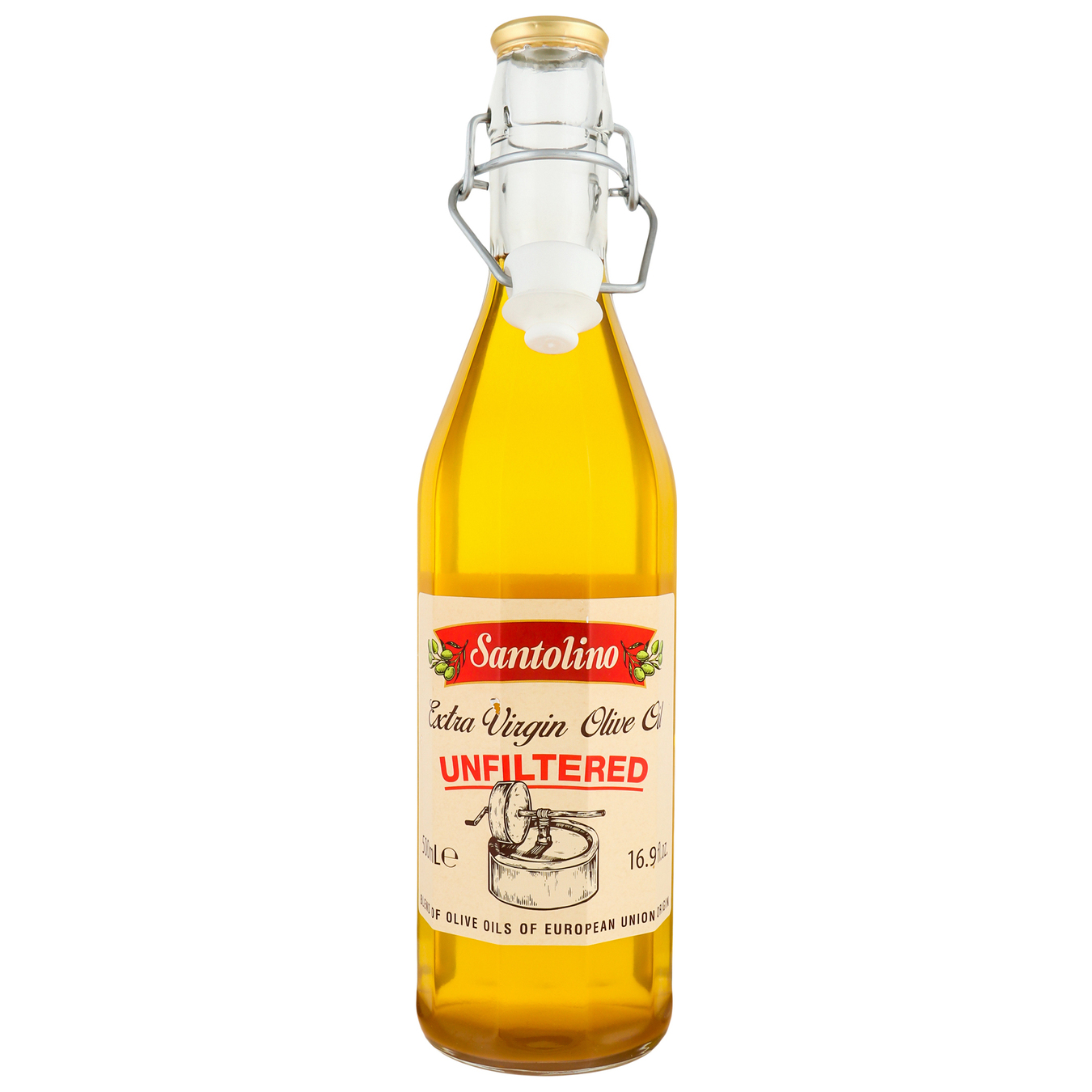 Santolino Extra Virgin Unrefined Unfiltered Olive Oil 500ml