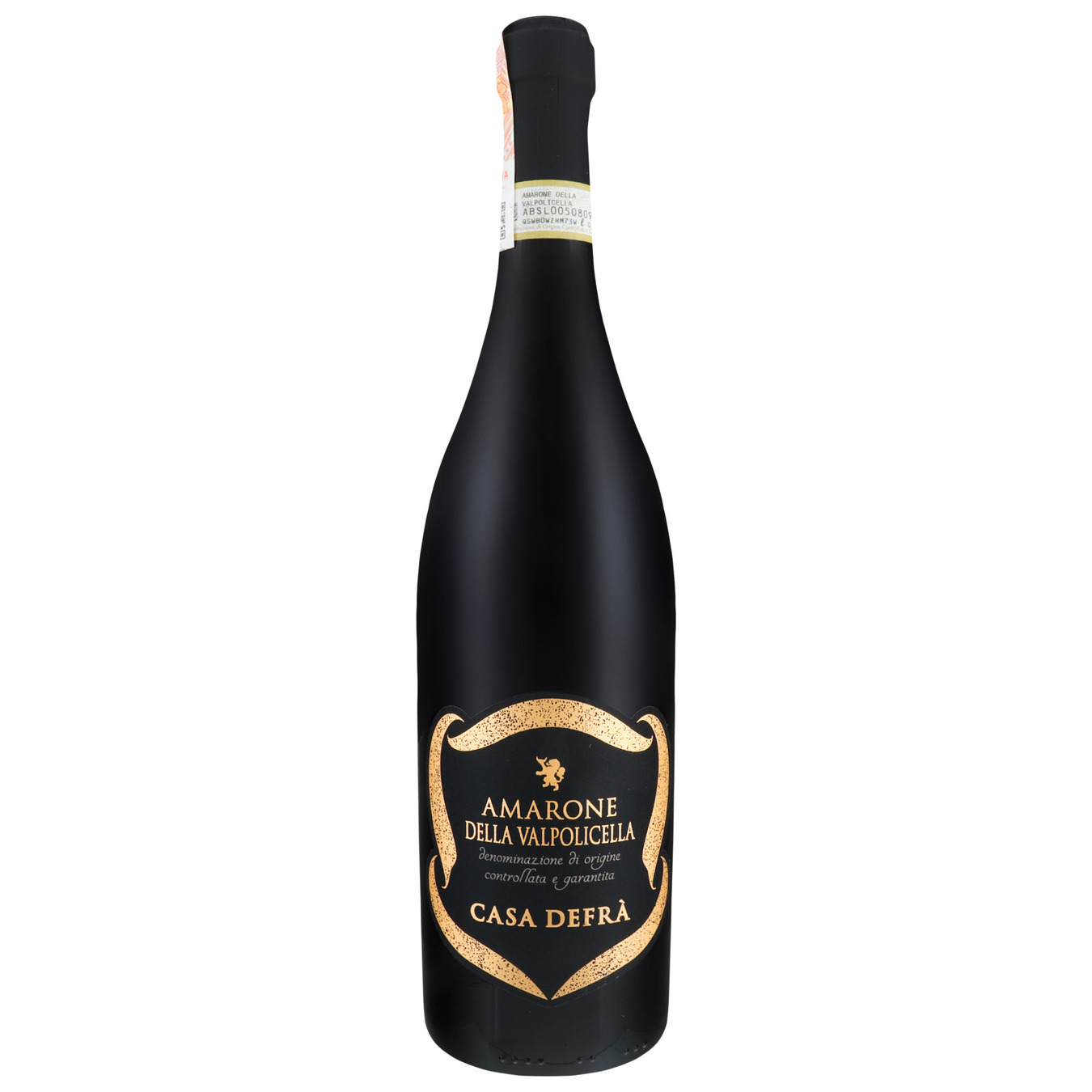 Вино Casa Defra Amarone della Valpolicella червоне солодке 15% 0,75л