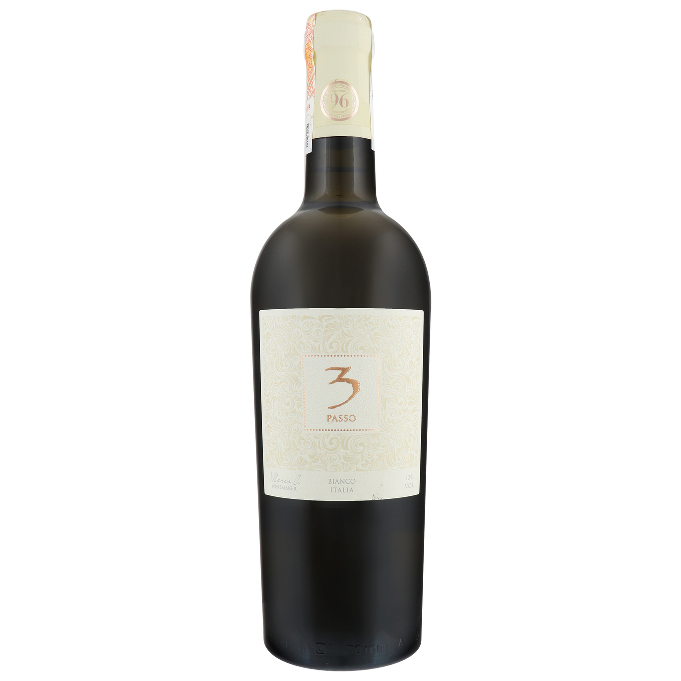 Wine 3 Passo Bianco white semi-dry 13,5% 0,75l