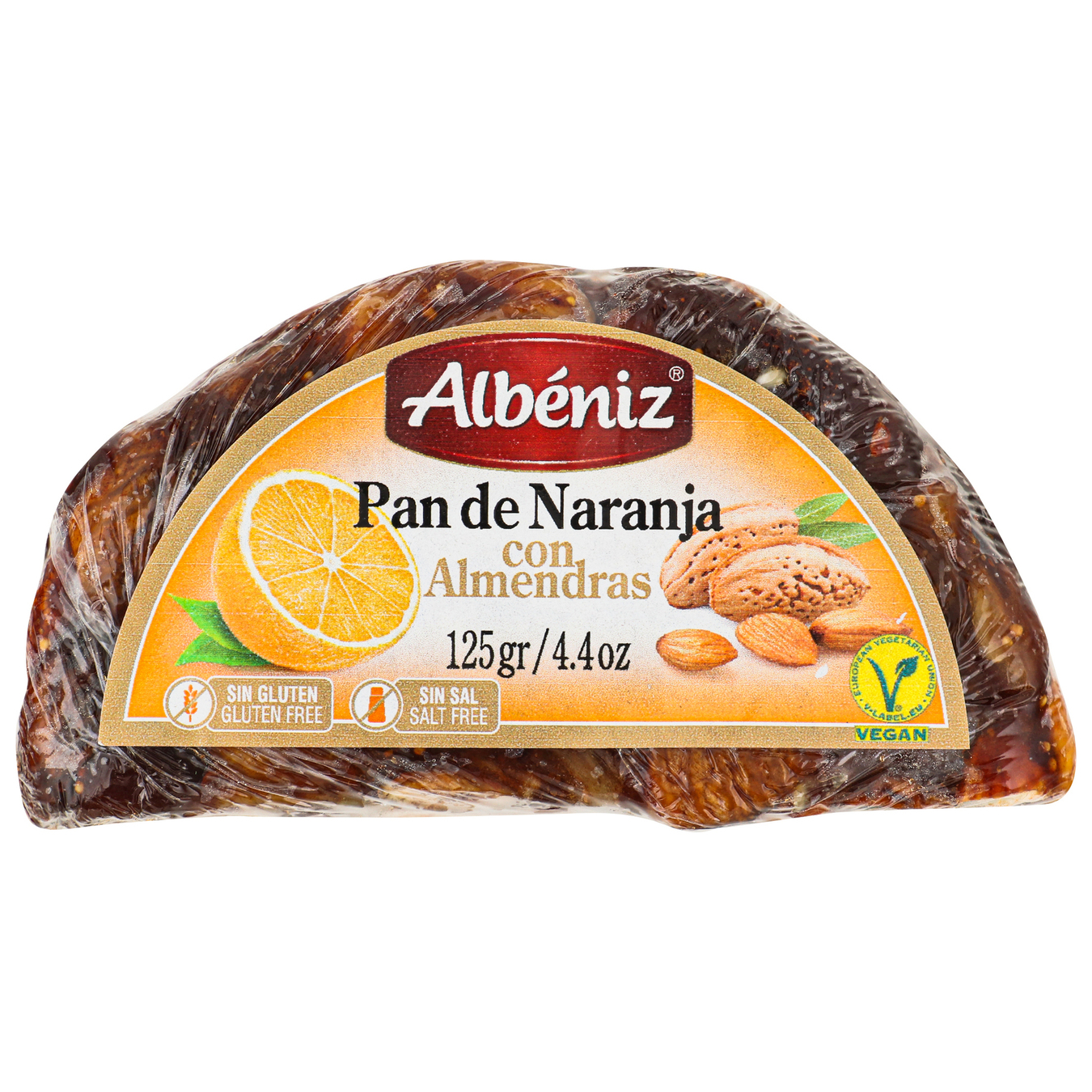 Испанский хлеб Albeniz Апельсиново-миндальный 125г