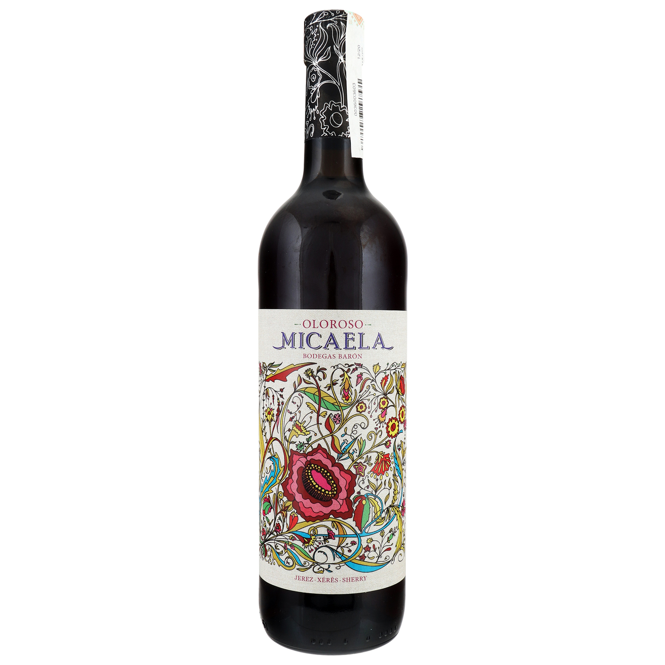 Вино Micaela Oloroso красное полусухое крепленое 17,5% 0,75л