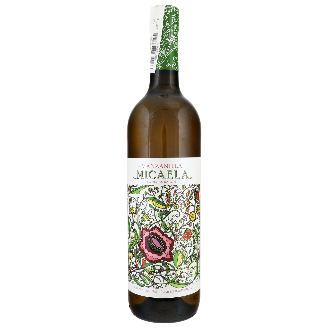 Wine Micaela Manzanilla White Semi-Sweet Stronged 15% 0,75l