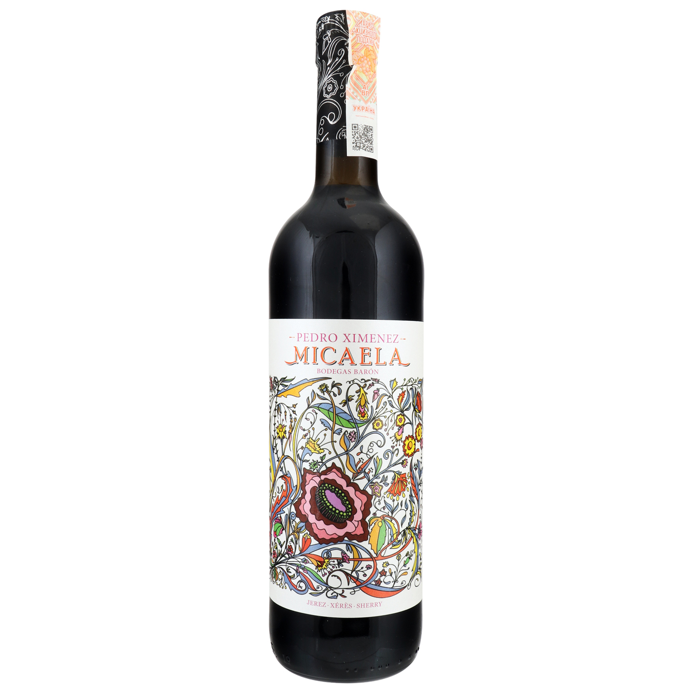 Вино Micaela Pedro Ximenez красное сладкое крепленое 15% 0,75л