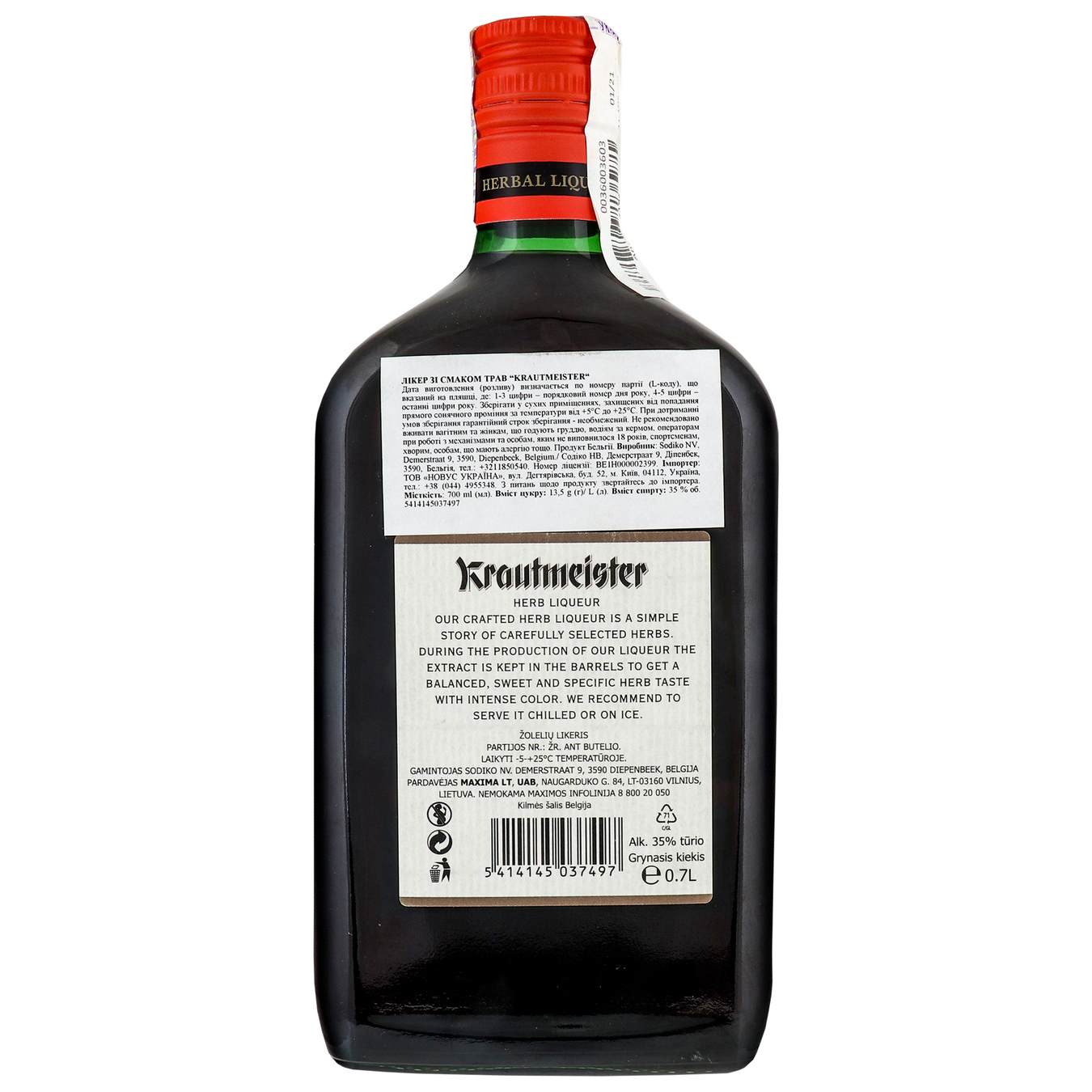 Liquor Krautmeister 35% 0,7l 2