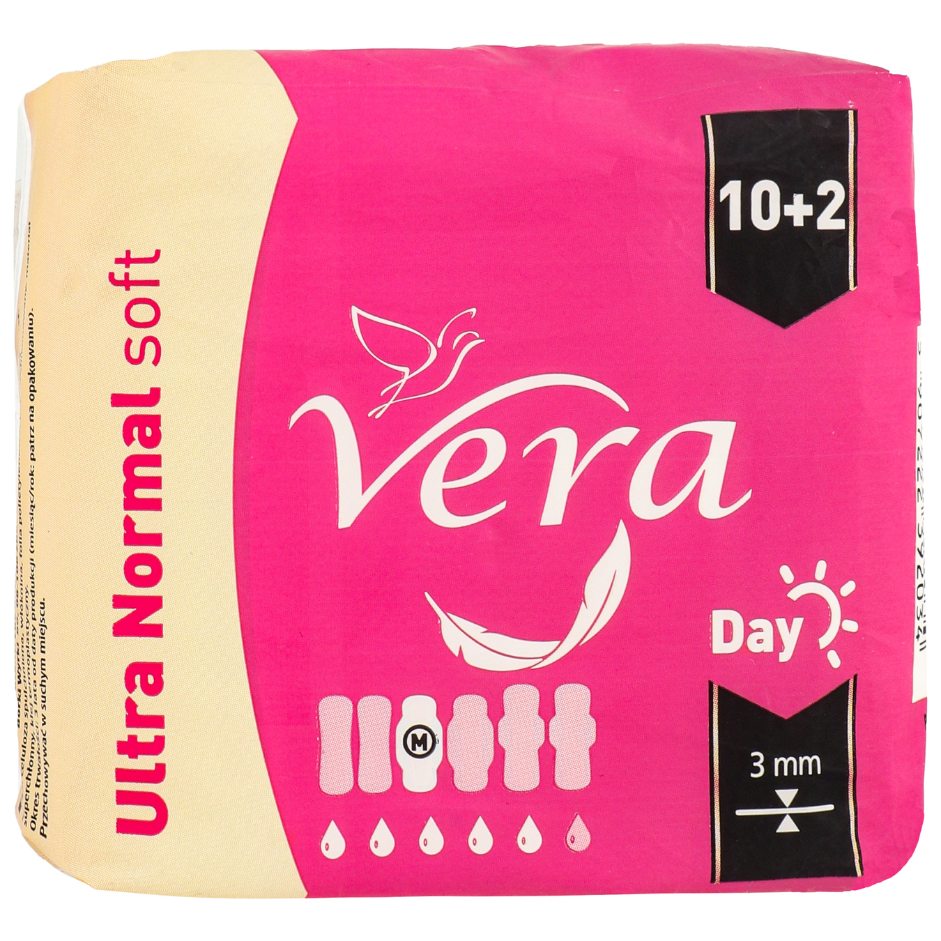 Pads Vera Ultra Normal Soft Hygienical 12pcs 2