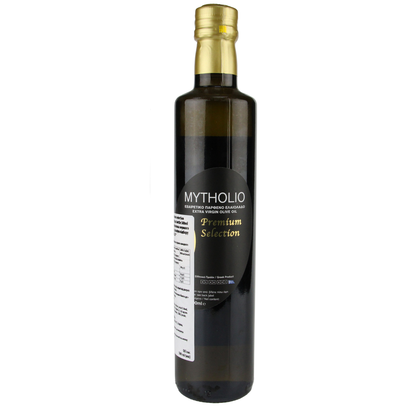 Mytholio Extra Virgin olive oil 500l glass