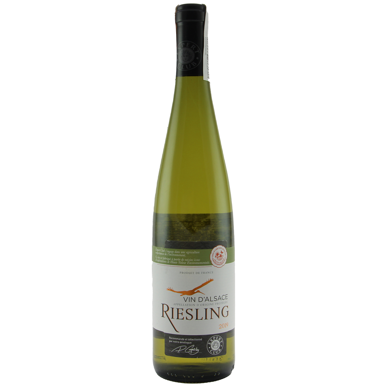 Вино Expert Club Riesling Blanc белое сухое 10-15% 0,75л