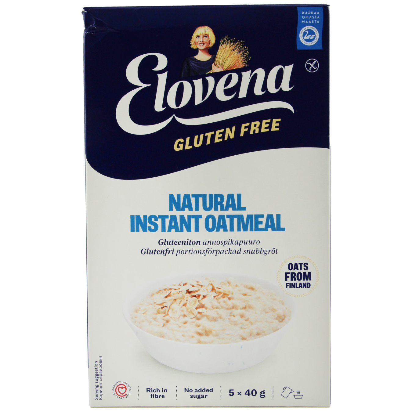 Elovena Gluten Free Instant Oatmeal 200g