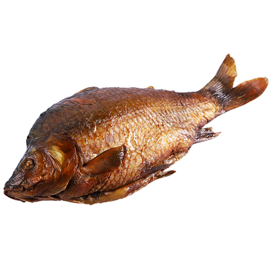 Chilled Cleaned Hot-Smoked Carp