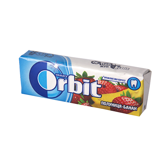 Orbit Strawberry-Banana Chewing Gum 13,6g