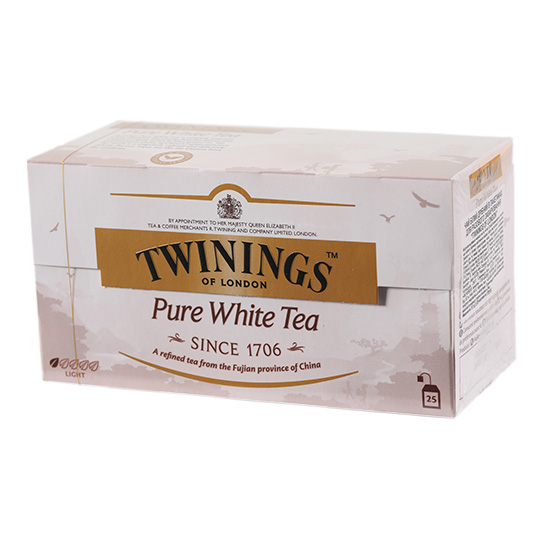 Чай белый Twinings of London мелкий 25шт
