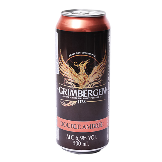 Пиво Grimbergen Double-Ambree темное 6,5% 0,5л
