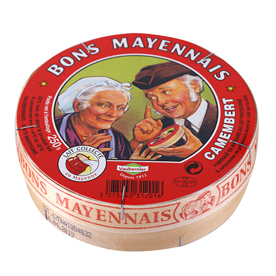 Bons Mayennais Cheese Camembert 48% 250g