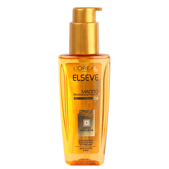 L'Oreal Paris Elseve Oil extraordinary 6 oils of rare flowers for all hair types 100ml