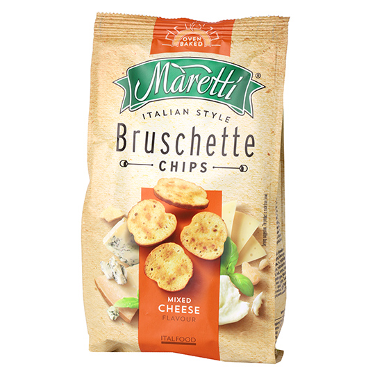 Maretti with cream mix cheese bruschette chips 70g