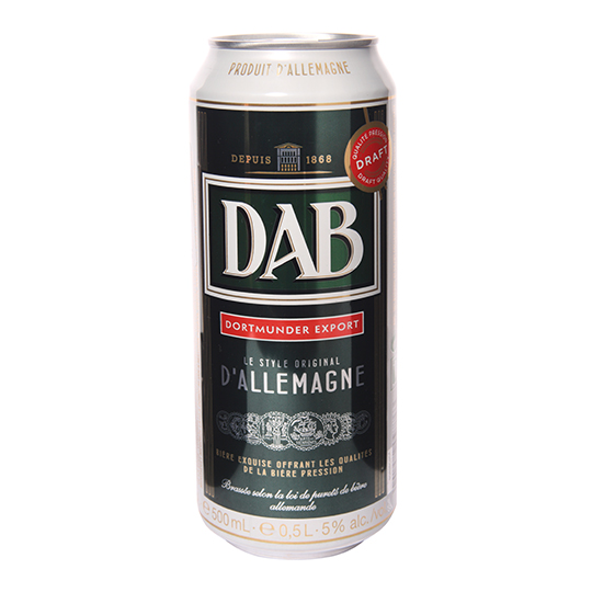 Пиво DAB Оріджинал світле 5% 500мл