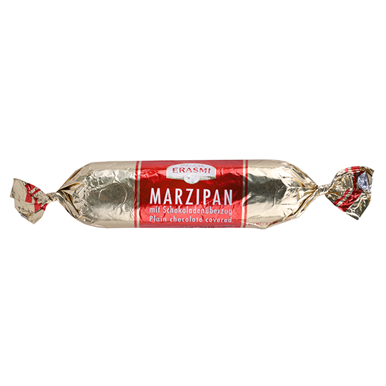 Erasmi Marzipan Bar in Chocolate Glaze 100g