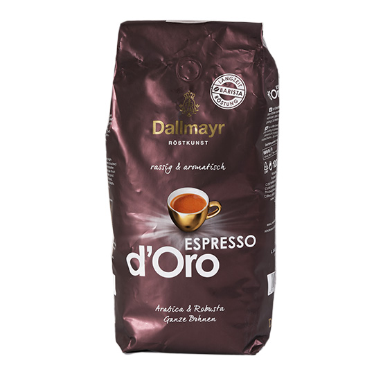 Кофе Dallmayr Espresso d'Oro в зернах 1000г