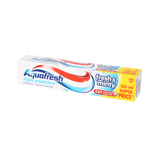 Зубная паста Aquafresh Освежающая мятная 125мл
