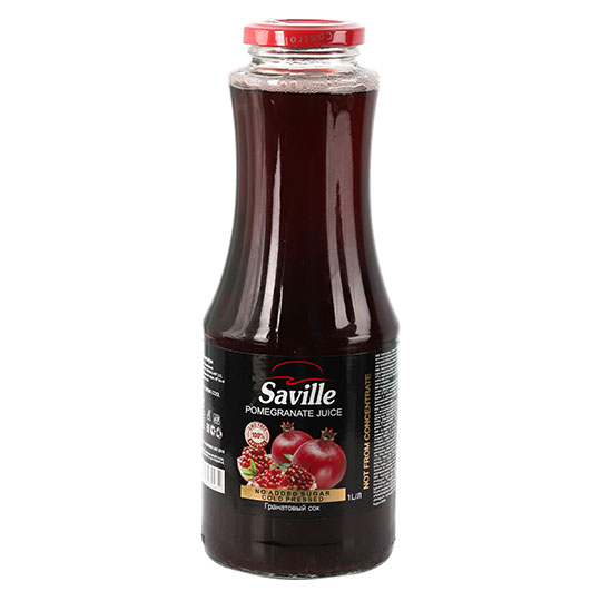 Saville 100% Pomegranate Juice Without Sugar 1l