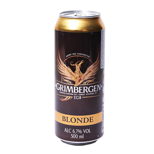 Grimbergen Blonde light beer 6,7% 0,5l
