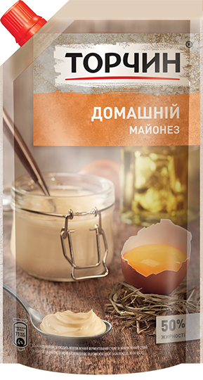 Torchyn Domashniy mayonnaise 50% 300g