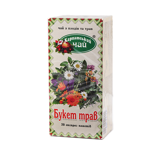 Karpatskyy Chay Herbal Tea Packaged 20pcs 1,5g