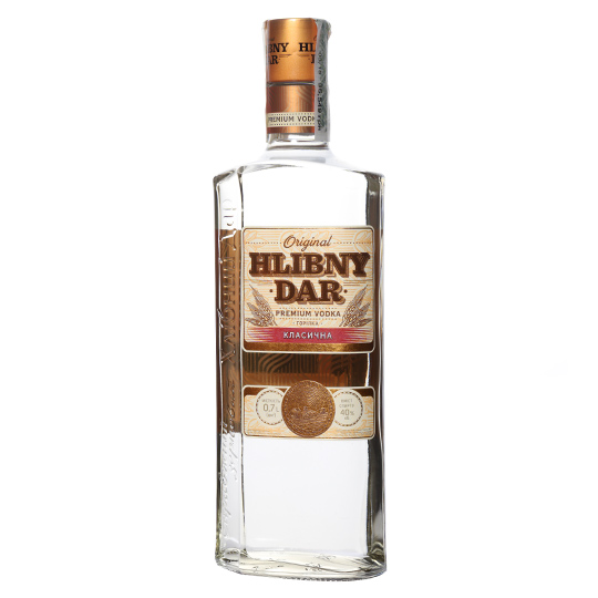 Khlibnyy Dar Classic Vodka 40% 0,7l