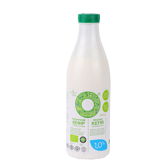 Кефір Organic Milk термостатний органічний 1% 1000г