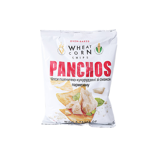 Чипсы Panchos пшенично-кукурузные со вкусом сыра Пармезан 82г