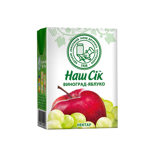 Nash Sik White Grape-Apple Nectar 0,2l